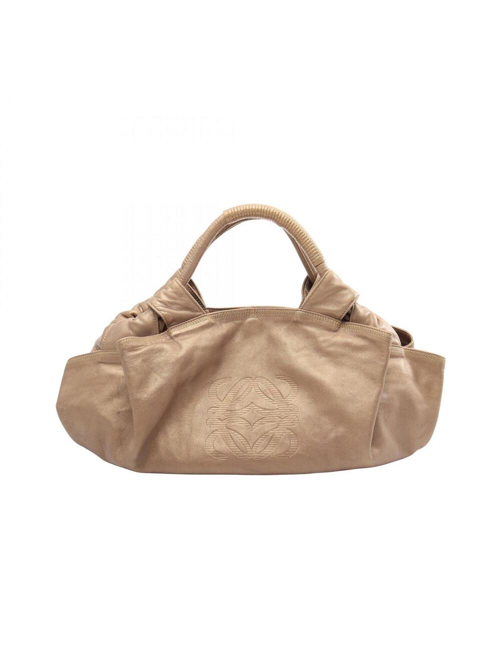 Loewe Nappa Aire Handbag Leather Gold #367540L51B